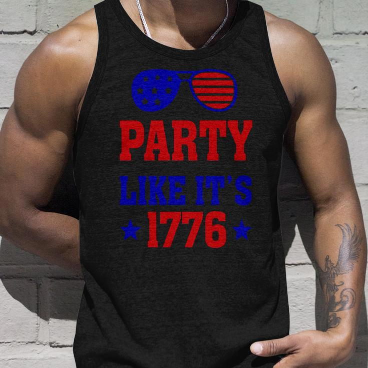 4Th Of July Party Like Its 1776 Sunglass Unisex Tank Top Gifts for Him