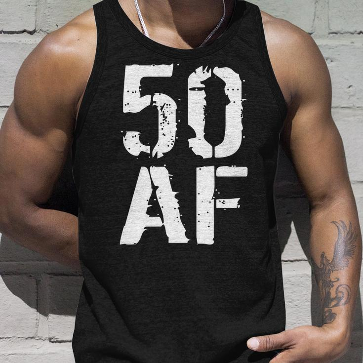 50 Af 50Th Birthday Tshirt Unisex Tank Top Gifts for Him