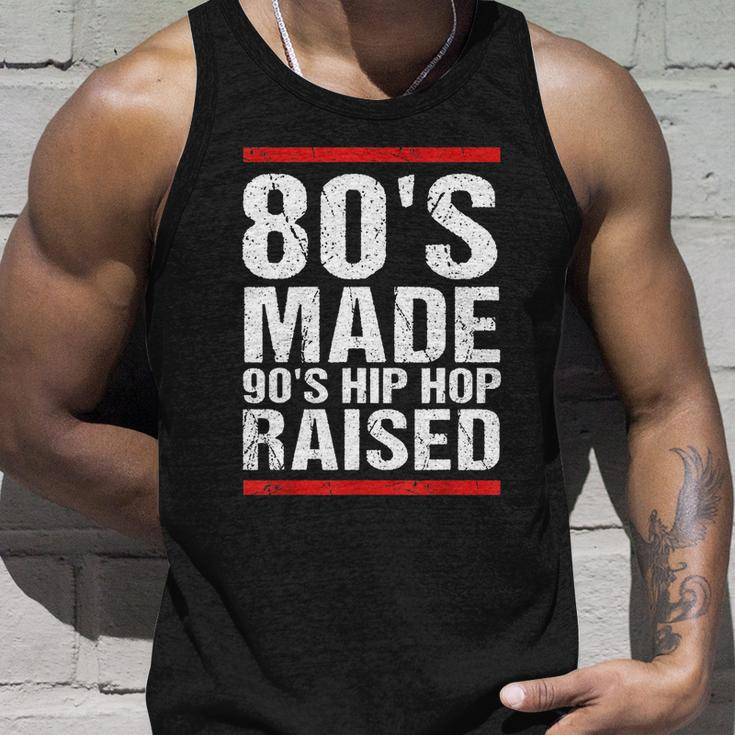 80S Made 90S Hip Hop Raised Apparel Tshirt Unisex Tank Top Gifts for Him