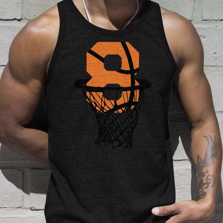 8Th Birthday Basketball 8Th Birthday Basketball Basketball Player Unisex Tank Top Gifts for Him