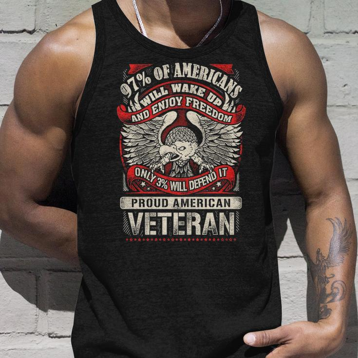 97 Of Americans Will Wake Up And Enjoy Freedom Unisex Tank Top Gifts for Him
