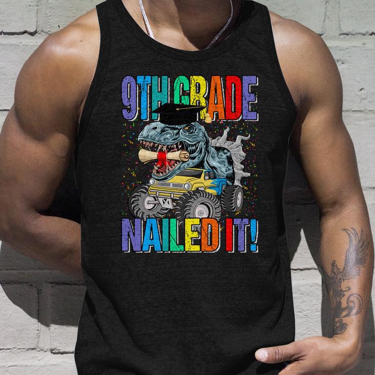 9Th Grade Nailed It Monster Truck Dinosaur Great Gift Unisex Tank Top Gifts for Him