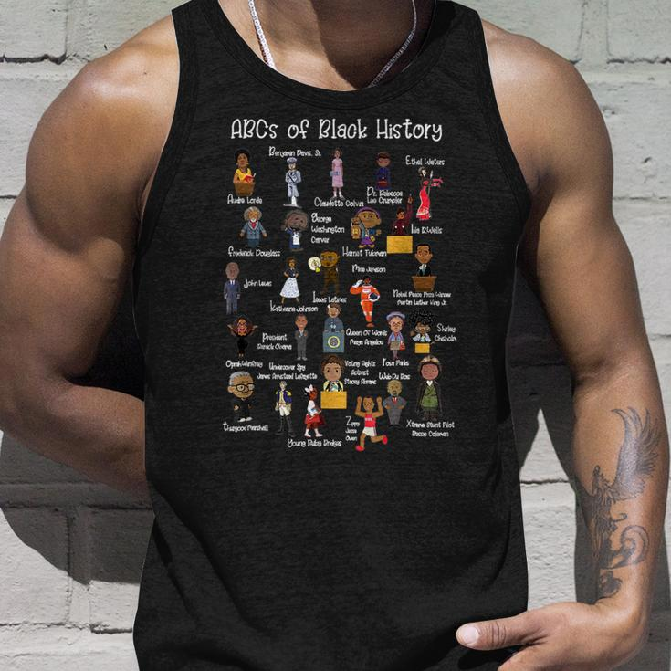 Abcs Of Black History Month Original Black History  Men Women Tank Top Graphic Print Unisex Gifts for Him