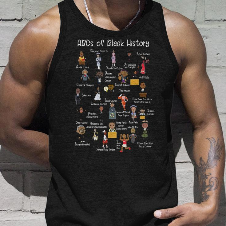 Abcs Of Black History Month Original Black History Unisex Tank Top Gifts for Him