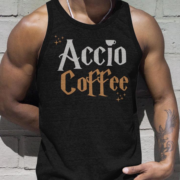 Accio Coffee Unisex Tank Top Gifts for Him