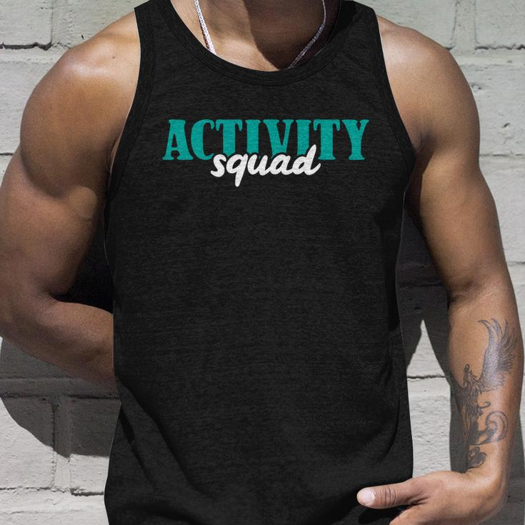 Activity Director Activity Assistant Activity Squad Cute Gift Unisex Tank Top Gifts for Him