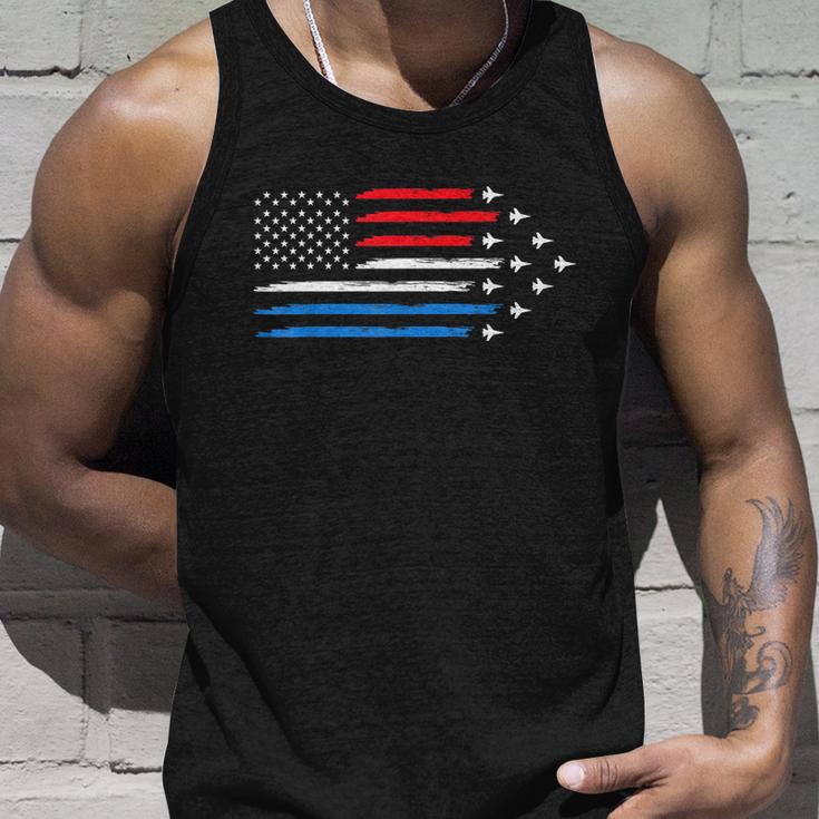 Air Force Us Veterans 4Th Of July Shirt American Flag Unisex Tank Top Gifts for Him