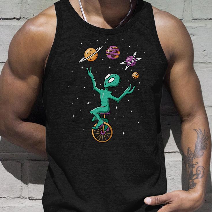 Alien Juggler Unisex Tank Top Gifts for Him