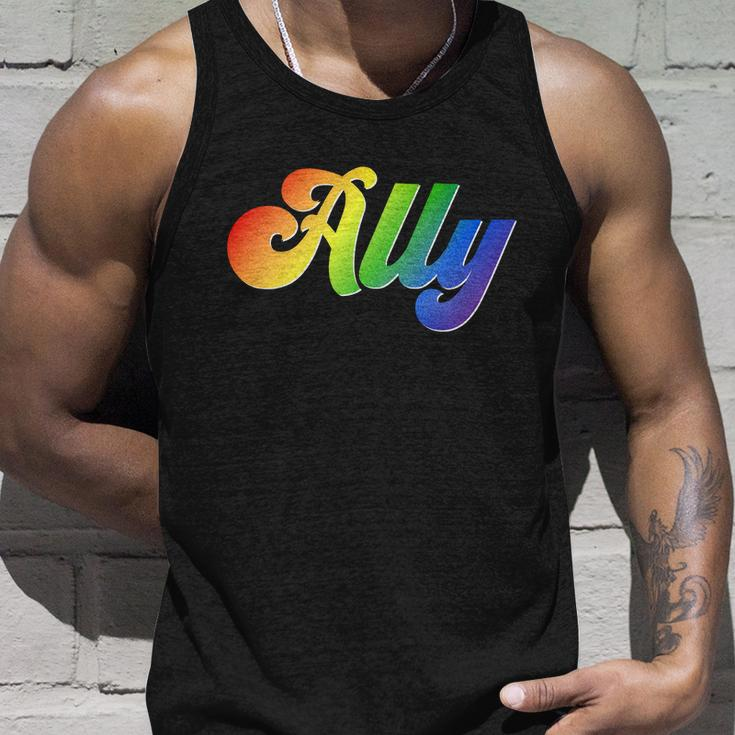 Ally Lgbt Support Tshirt Unisex Tank Top Gifts for Him