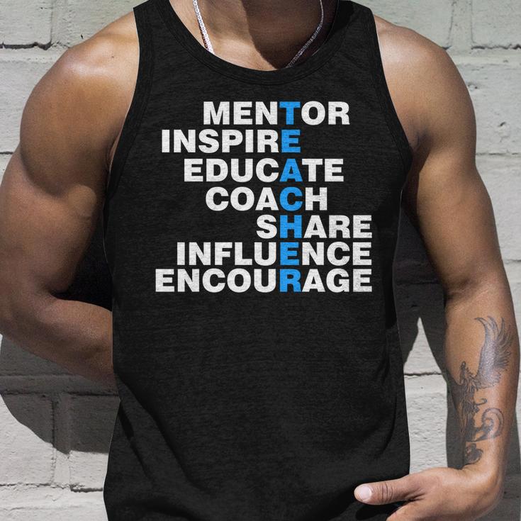 Amazing Teacher Mentor Tshirt Unisex Tank Top Gifts for Him