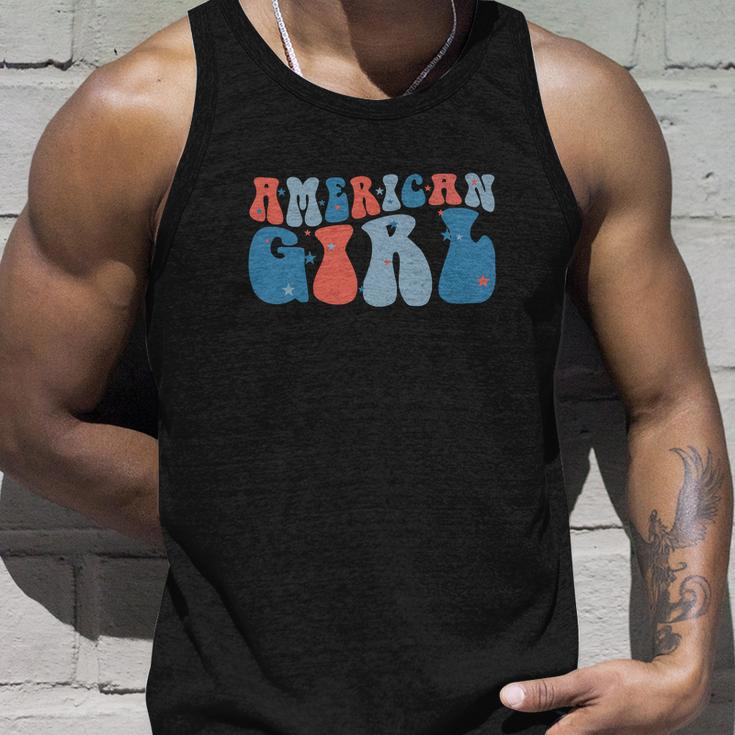 American Girl 4Th Of July 2022 Gift Unisex Tank Top Gifts for Him
