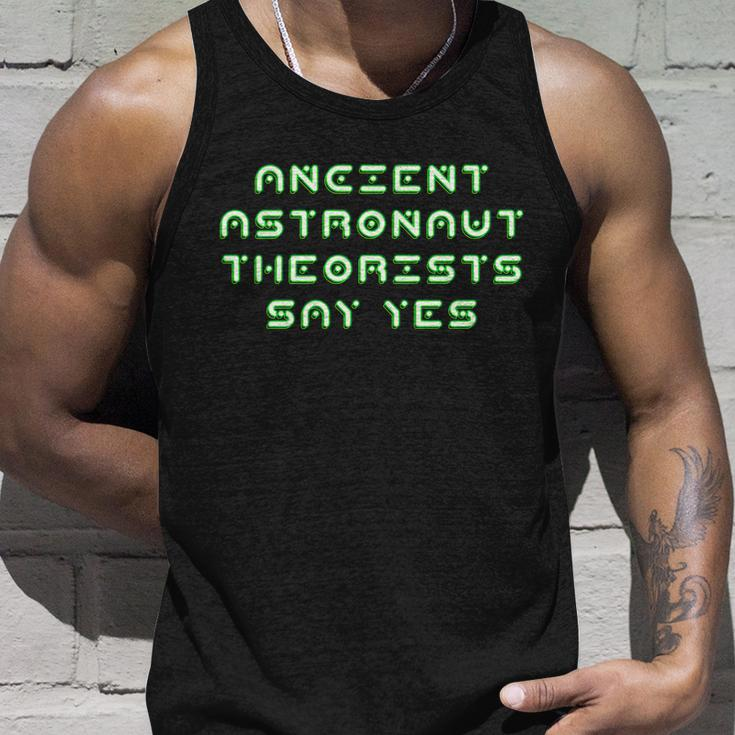 Ancient Astronaut Theorists Says Yes Tshirt Unisex Tank Top Gifts for Him