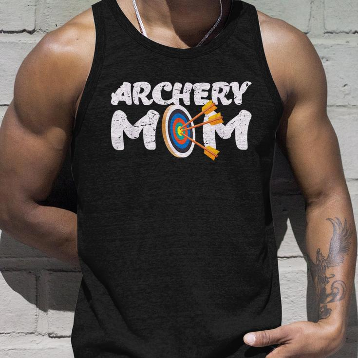 Archery Mom Archer Arrow Bow Target Funny Unisex Tank Top Gifts for Him