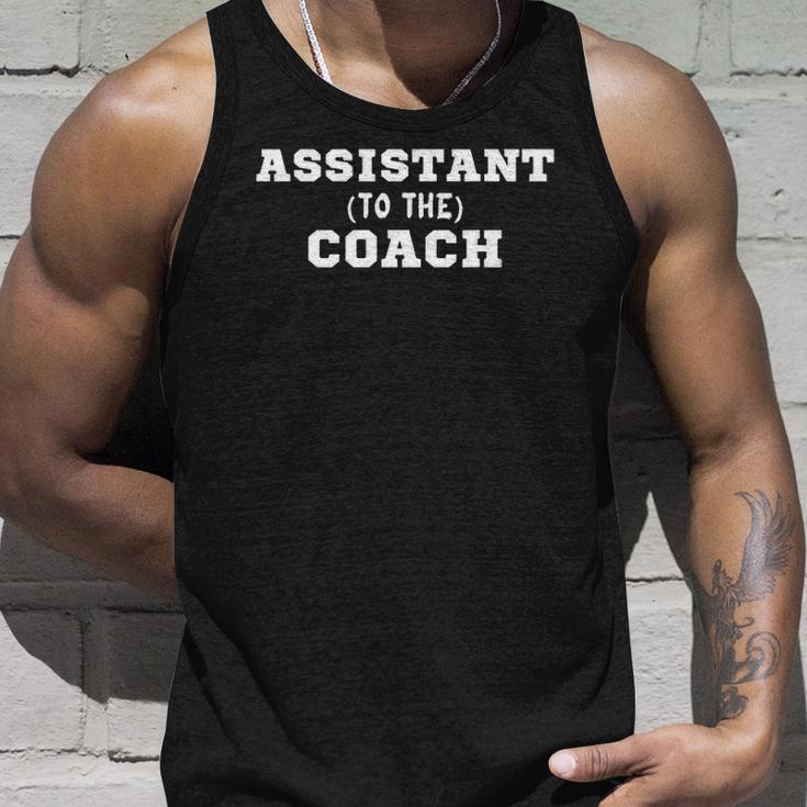 Assistant To The Coach Assistant Coach Unisex Tank Top Gifts for Him