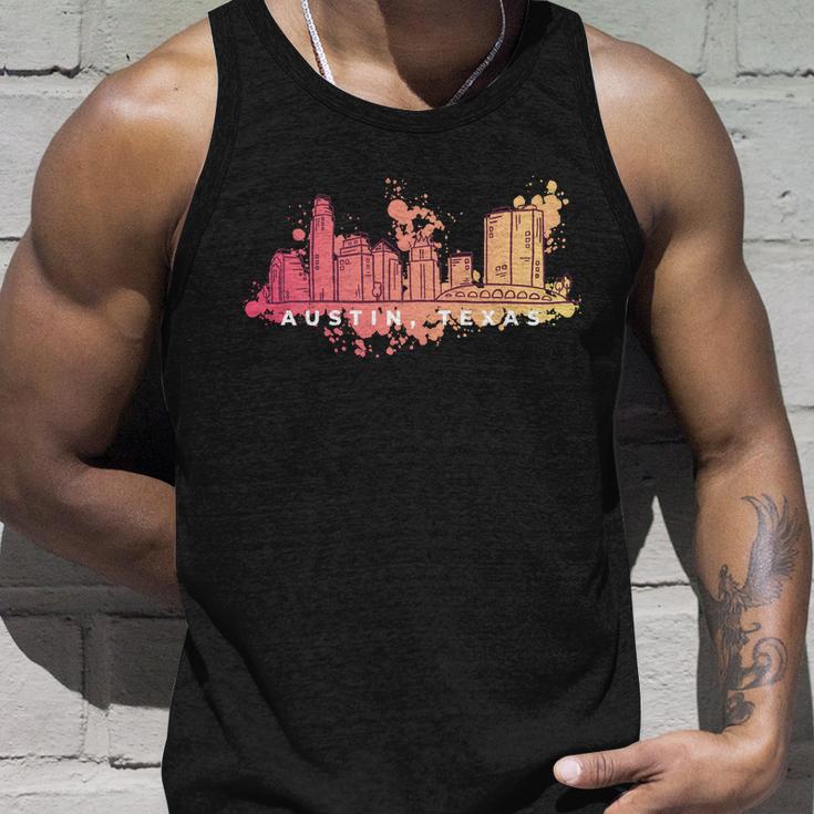 Austin Texas Skyline Tshirt Unisex Tank Top Gifts for Him