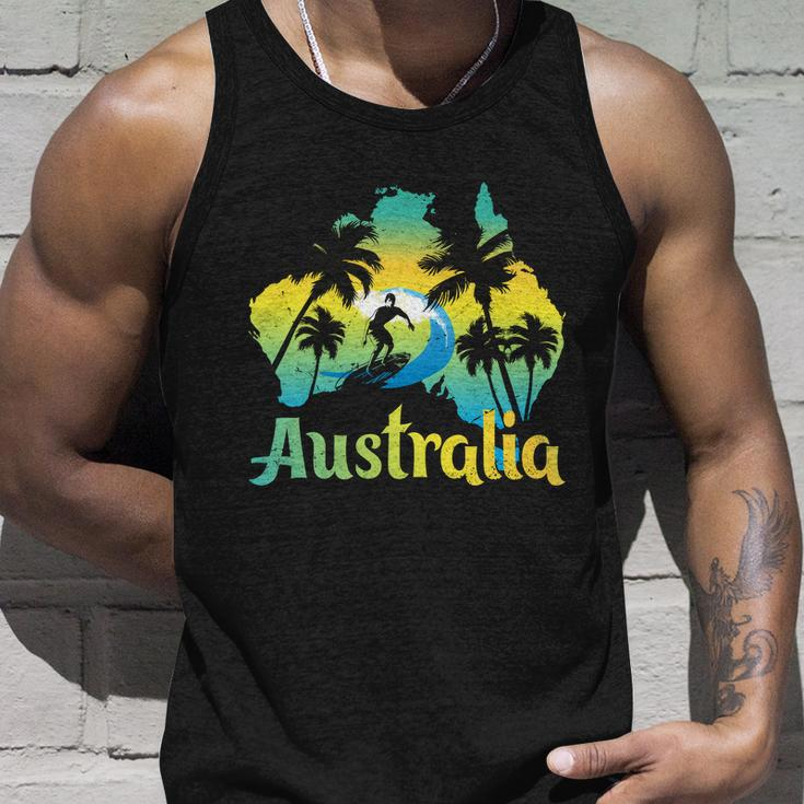 Australia Surfing Summer Vacation Surf Unisex Tank Top Gifts for Him