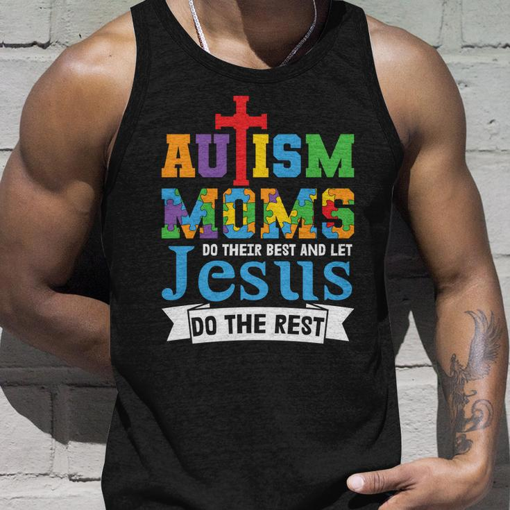 Autism Mom Gift For Autism Awareness Autism Puzzle Tshirt Unisex Tank Top Gifts for Him
