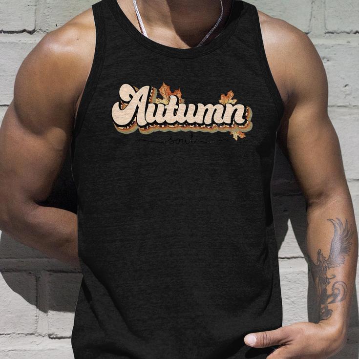 Autumn Soul Thanksgiving Quote V3 Unisex Tank Top Gifts for Him