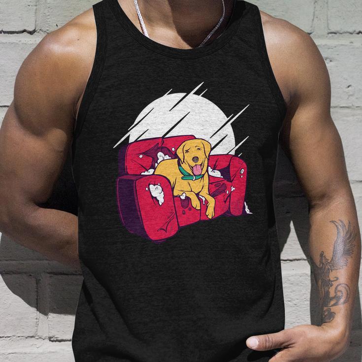 Bad Dog V2 Unisex Tank Top Gifts for Him