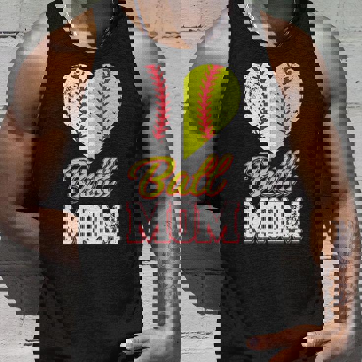 Ball Mom Baseball Softball Mothers Gift Unisex Tank Top Gifts for Him Ball Mom Baseball Softball Mothers Gift Unisex Tank Top Gifts for Him