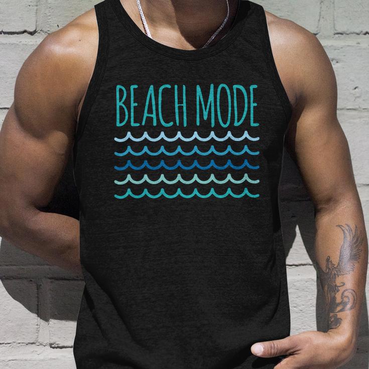 Beach Mode Ocean Wave Unisex Tank Top Gifts for Him