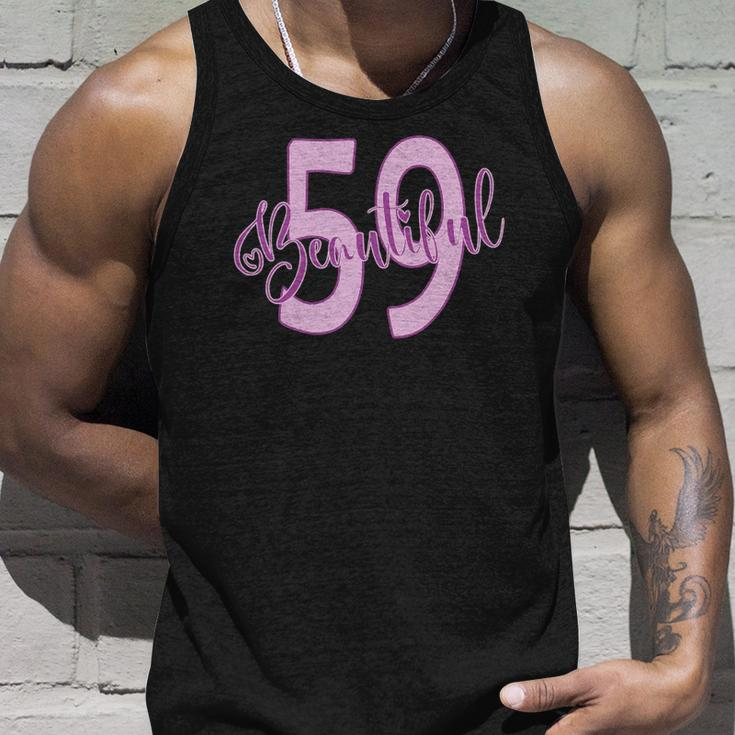Beautiful 59Th Birthday Apparel For Woman 59 Years Old Unisex Tank Top Gifts for Him