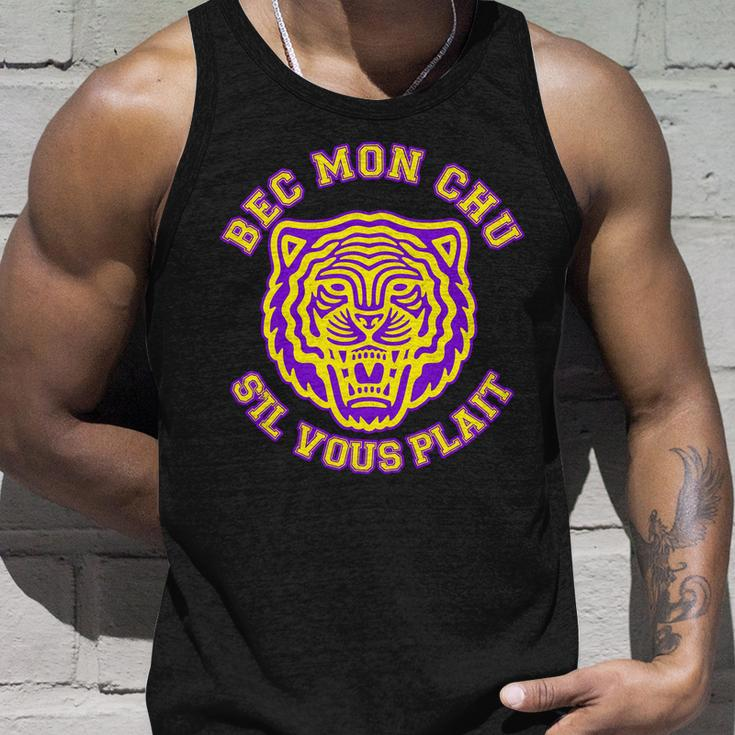 Bec Mon Chu Sil Vous Plait Tiger Tshirt Unisex Tank Top Gifts for Him