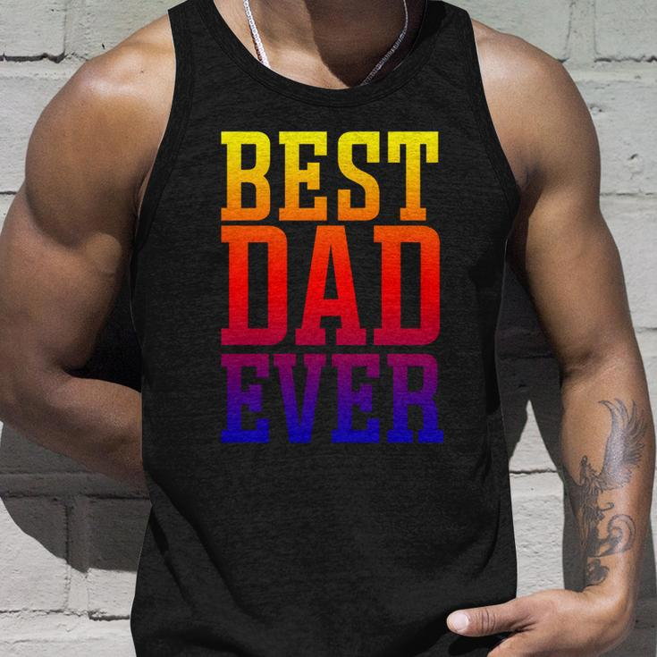 Best Dad Ever Apparel Cool Gift Best Dad Gift Unisex Tank Top Gifts for Him