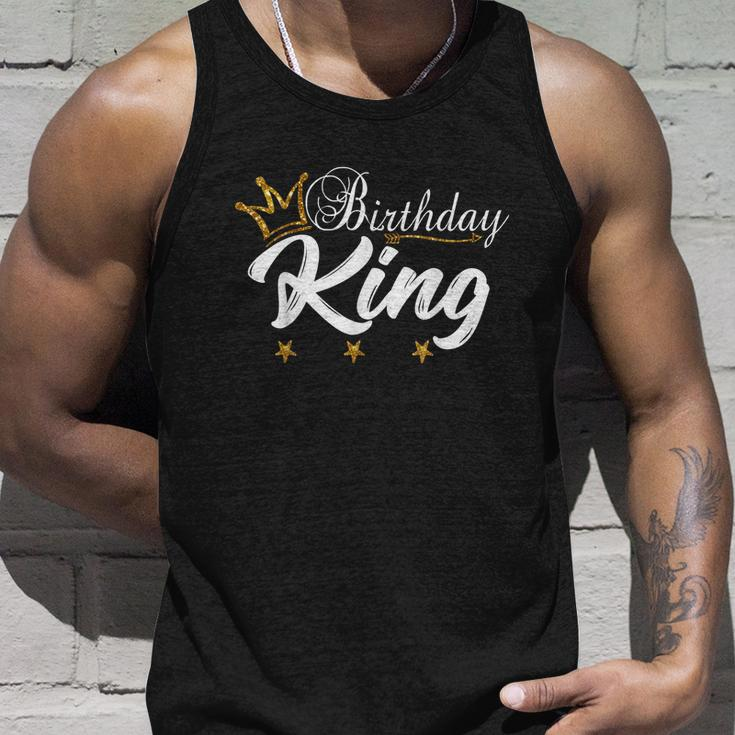 Birthday King Gold Crown Shirt For Boys And Men Tshirt Unisex Tank Top Gifts for Him