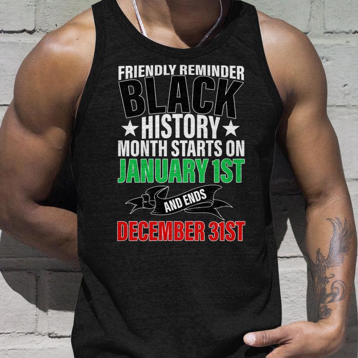 Black History Month All Year Long Unisex Tank Top Gifts for Him