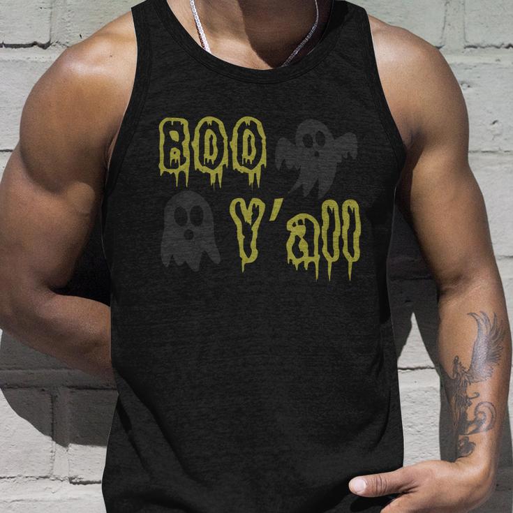 Boo Yall Ghost Boo Halloween Quote Unisex Tank Top Gifts for Him