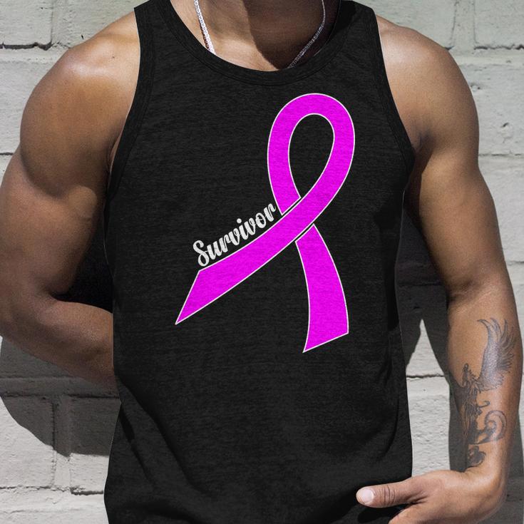 Breast Cancer Survivor Tshirt V2 Unisex Tank Top Gifts for Him