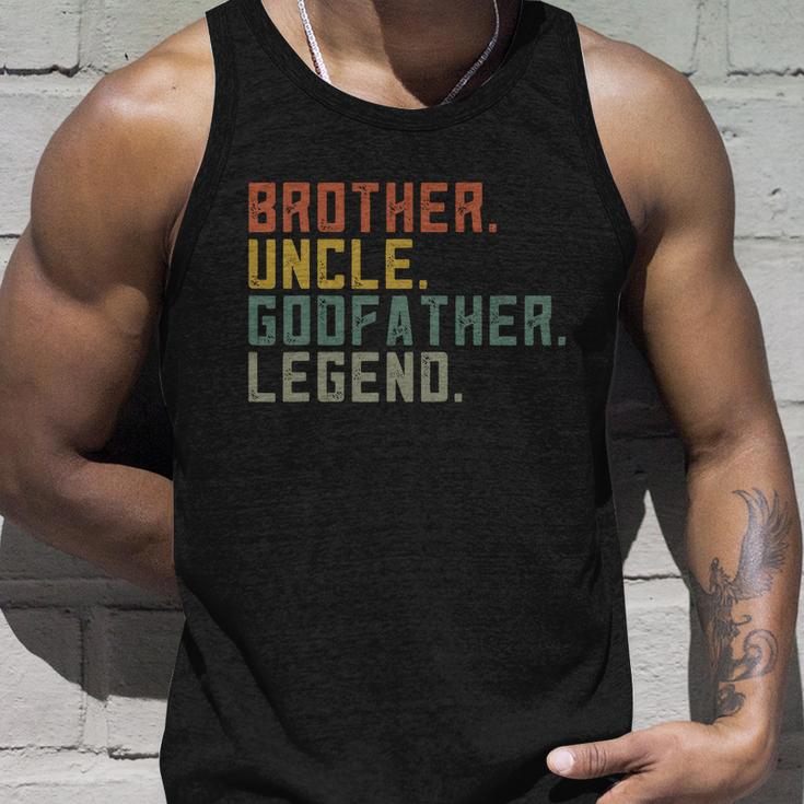 Brother Uncle Godfather Legend Unisex Tank Top Gifts for Him