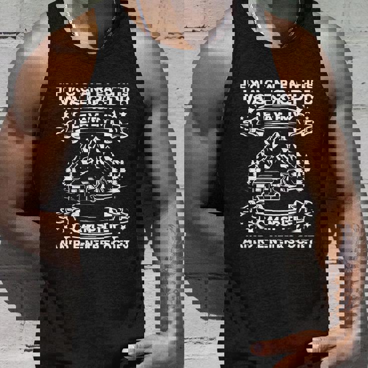 Camping Cool Gift Tenting Campfire Camp Hiking Trekking Camping Gift Graphic Design Printed Casual Daily Basic Unisex Tank Top Gifts for Him