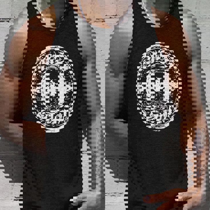 Canada Retro Circle Unisex Tank Top Gifts for Him