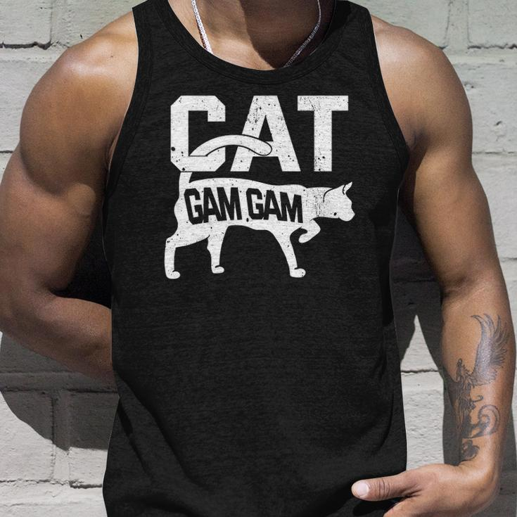 Cat Gam Gam Kitten Pet Owner Meow Unisex Tank Top Gifts for Him