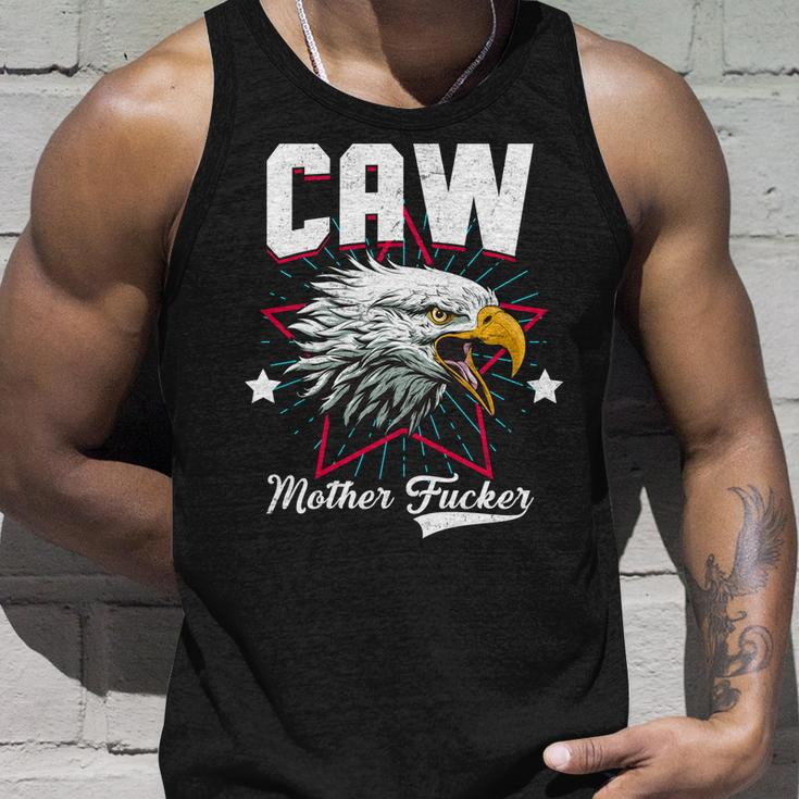 Caw Mother Fucker Tshirt Unisex Tank Top Gifts for Him