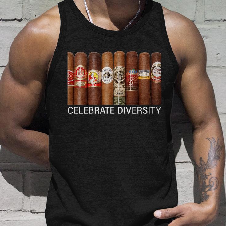 Celebrate Diversity Cigars Unisex Tank Top Gifts for Him