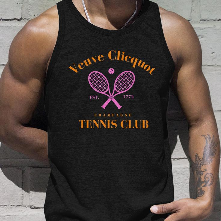 Champagne Tennis Club Unisex Tank Top Gifts for Him