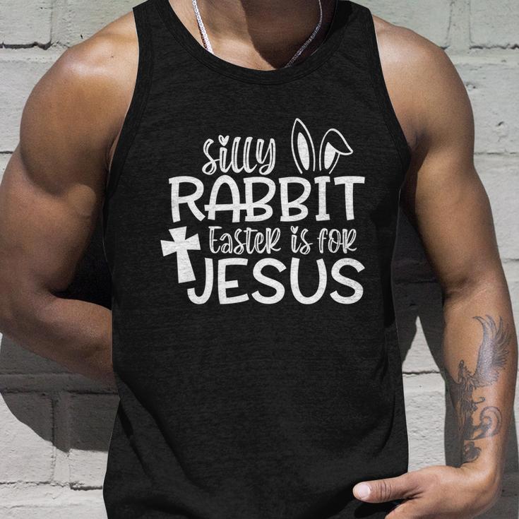 Christians Gift Cute Silly Rabbit Easter Is For Jesus Gift Unisex Tank Top Gifts for Him