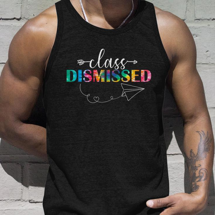 Class Dismissed Teachers Student Happy Last Day Of School Gift Unisex Tank Top Gifts for Him