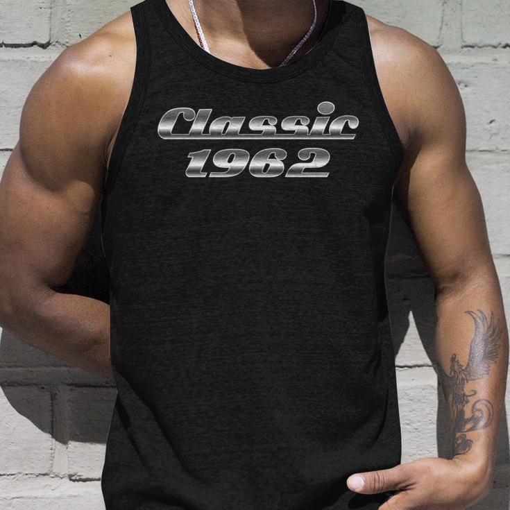 Classic Chrome 1962 60Th Birthday Unisex Tank Top Gifts for Him