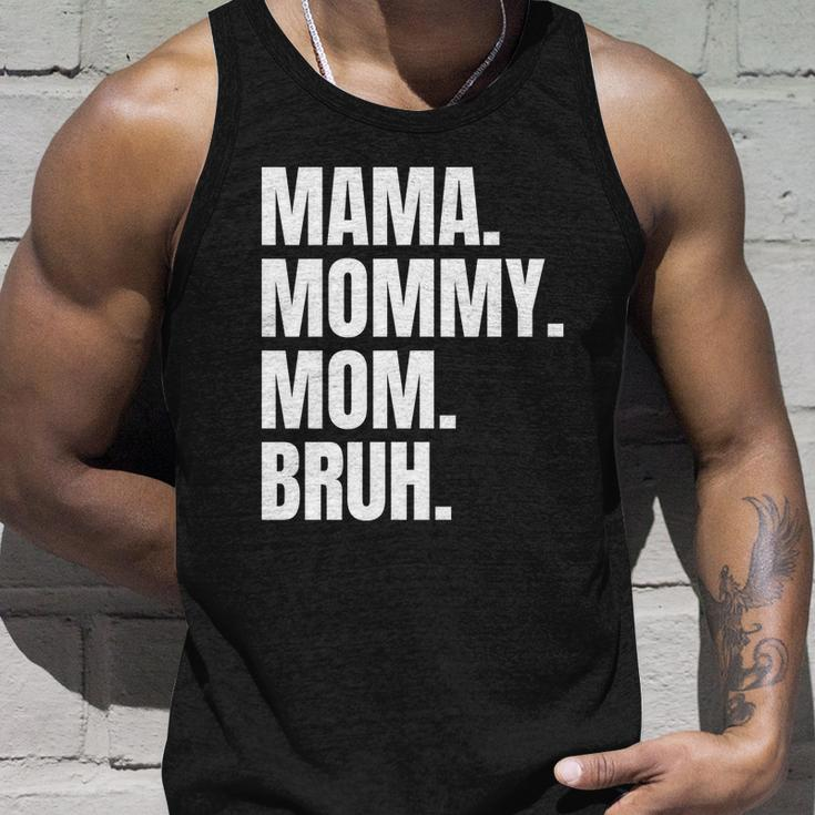 Classic Mama Mommy Mom Bruh Meme Unisex Tank Top Gifts for Him