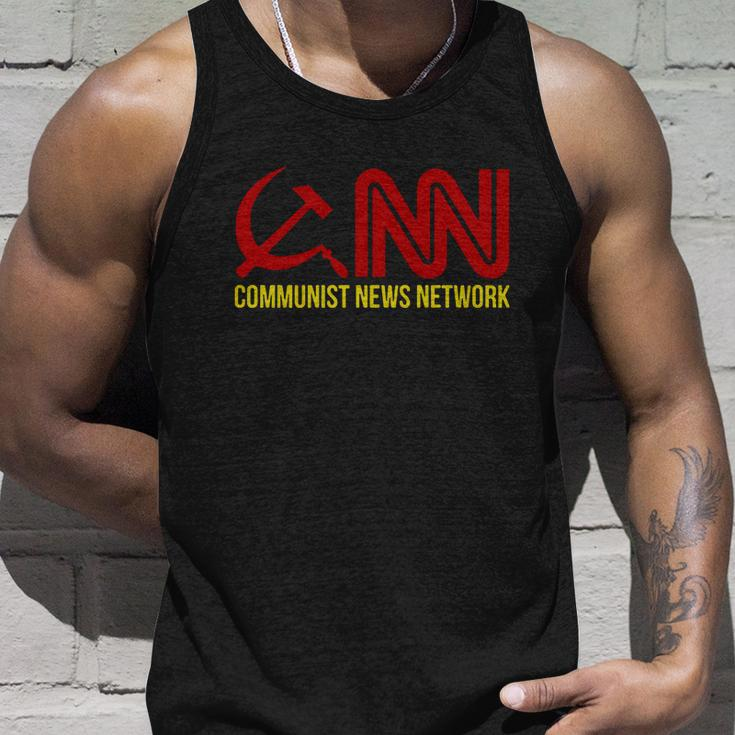 Communist News Network Trump Funny Unisex Tank Top Gifts for Him