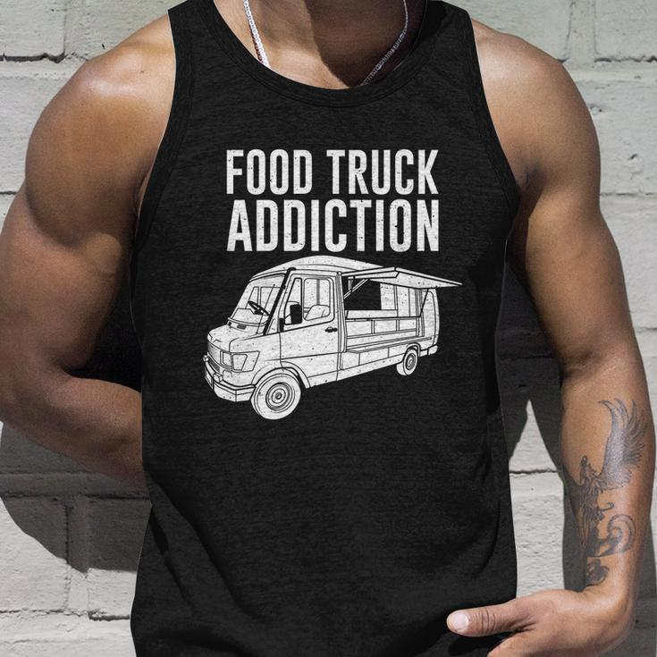 Cool Food Truck Gift Funny Food Truck Addiction Gift Unisex Tank Top Gifts for Him