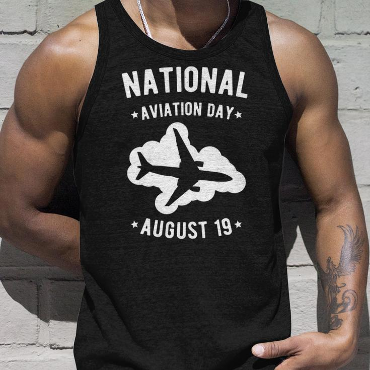 Cool Public Holidays Shirt - Flight Airplane Print Tee Gift Unisex Tank Top Gifts for Him
