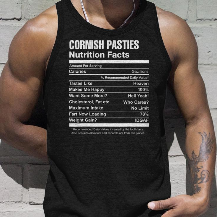 Cornish Pasties Nutrition Facts Funny Unisex Tank Top Gifts for Him