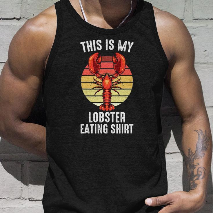 Crab &8211 This Is My Lobster Eating &8211 Shellfish &8211 Chef Tank Top Gifts for Him