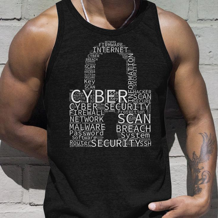 Cyber Security V2 Unisex Tank Top Gifts for Him