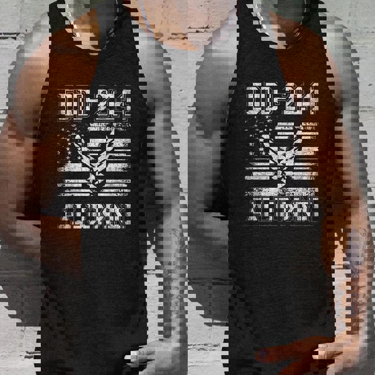 Dd214 Us Air Force Alumni Military Veteran Retirement Gift Unisex Tank Top Gifts for Him